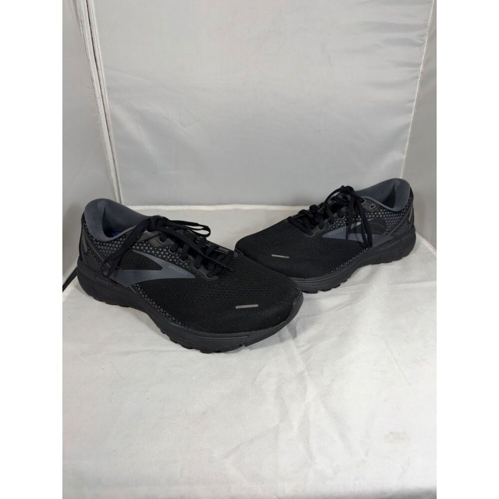 Brooks Ghost 14 Men's Running Shoes Black size 14 extra wide 4E